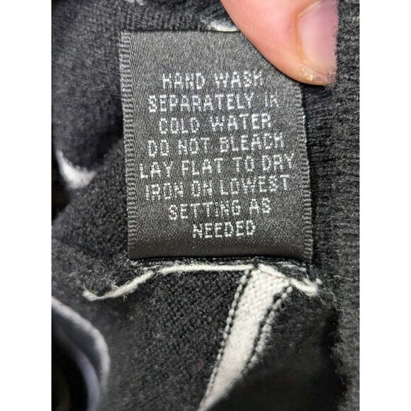 Cyrus Turtleneck Sweater Womens XL Cowl Tunic Pullover Top Striped - Picture 7 of 13